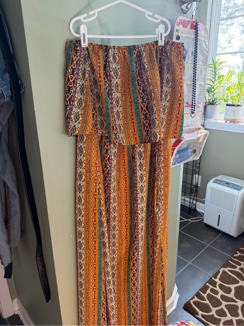 Daytrip Multicolor Boho Stripe Maxi Skirt